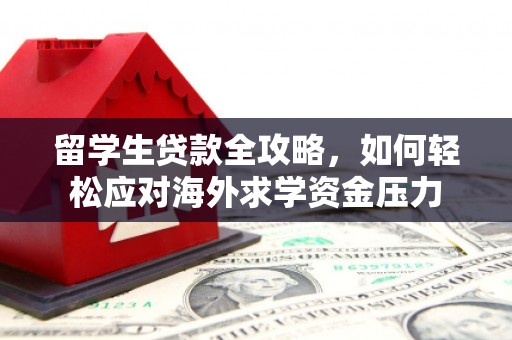 阳东留学生贷款全攻略，如何轻松应对海外求学资金压力