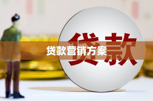 阳东贷款营销方案