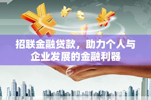 阳东招联金融贷款，助力个人与企业发展的金融利器