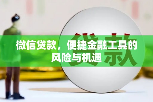 阳东微信贷款，便捷金融工具的风险与机遇
