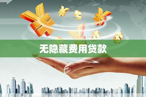 阳东无隐藏费用贷款