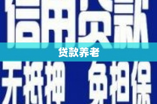 阳东贷款养老