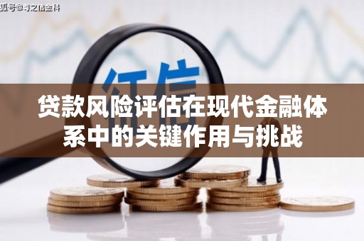 阳东贷款风险评估在现代金融体系中的关键作用与挑战
