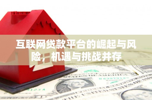 阳东互联网贷款平台的崛起与风险，机遇与挑战并存