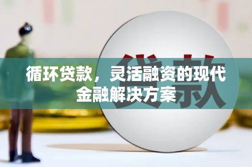 阳东循环贷款，灵活融资的现代金融解决方案