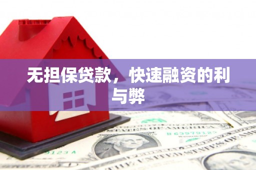 阳东无担保贷款，快速融资的利与弊