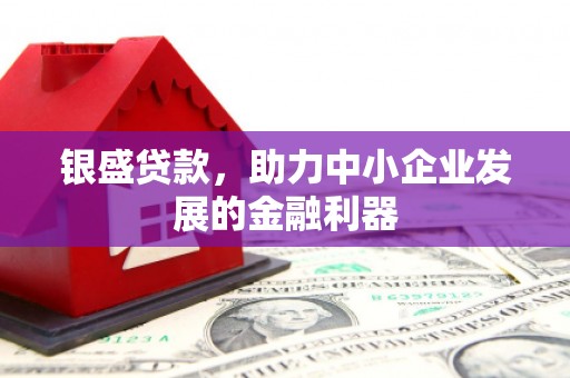 阳东银盛贷款，助力中小企业发展的金融利器