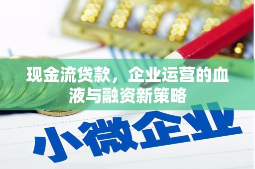阳东现金流贷款，企业运营的血液与融资新策略