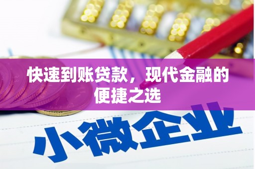 阳东快速到账贷款，现代金融的便捷之选