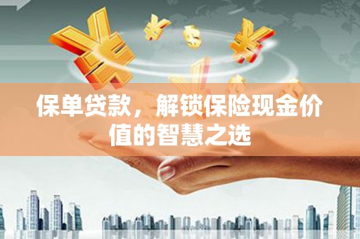 阳东保单贷款，解锁保险现金价值的智慧之选
