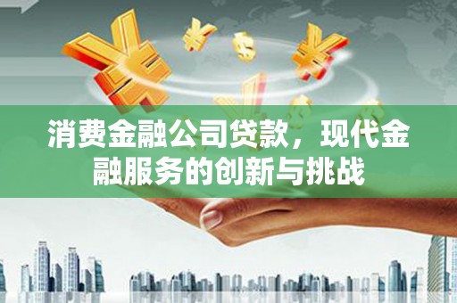 阳东消费金融公司贷款，现代金融服务的创新与挑战