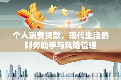 阳东个人消费贷款，现代生活的财务助手与风险管理