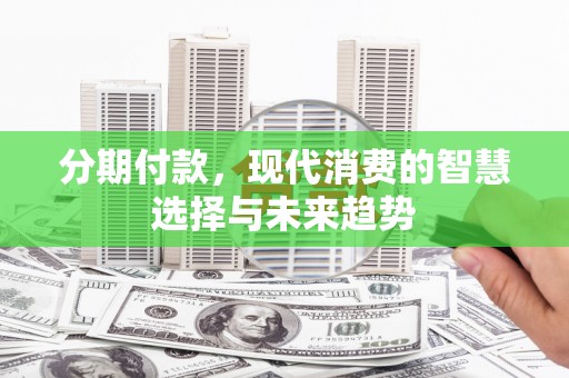 阳东分期付款，现代消费的智慧选择与未来趋势