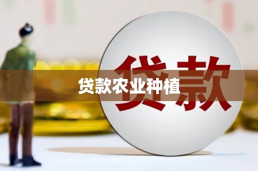 阳东贷款农业种植