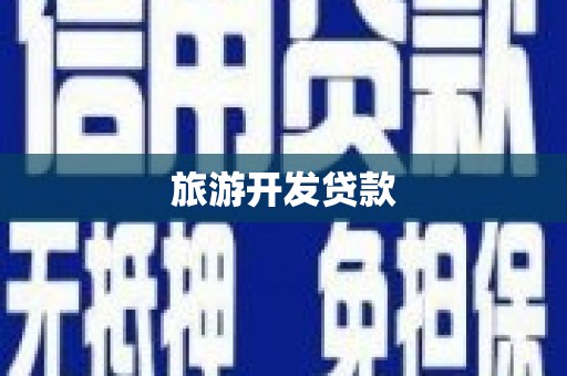 阳东旅游开发贷款
