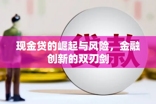 阳东现金贷的崛起与风险，金融创新的双刃剑