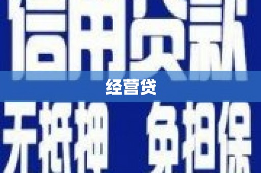 阳东经营贷