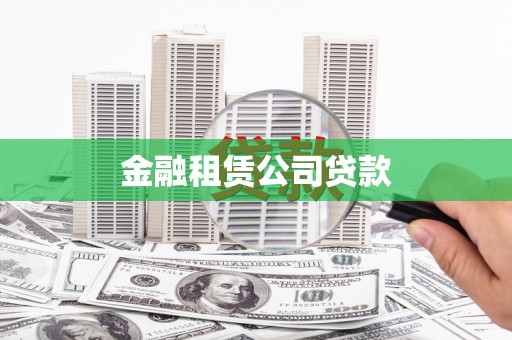 阳东金融租赁公司贷款