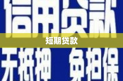 阳东短期贷款