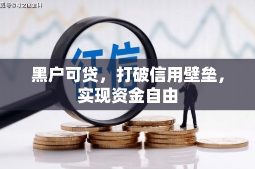 阳东黑户可贷，打破信用壁垒，实现资金自由