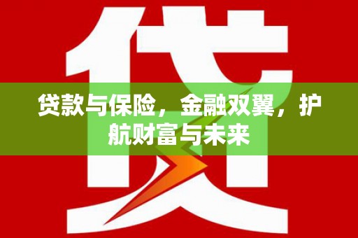 阳东贷款与保险，金融双翼，护航财富与未来