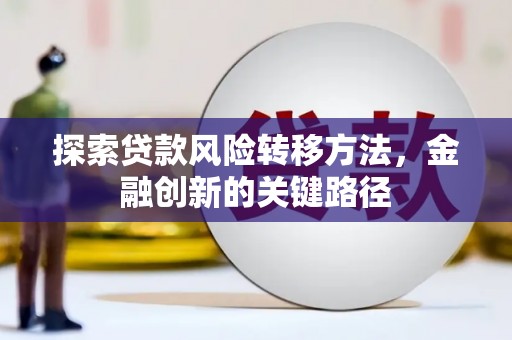 阳东探索贷款风险转移方法，金融创新的关键路径