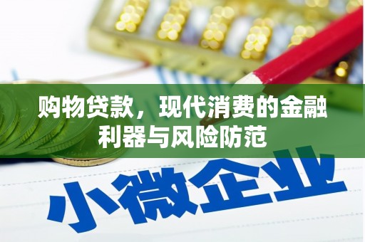 阳东购物贷款，现代消费的金融利器与风险防范
