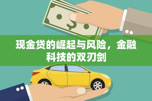 阳东现金贷的崛起与风险，金融科技的双刃剑