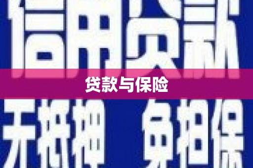 阳东贷款与保险