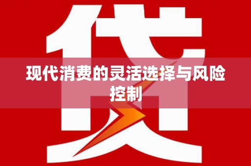 阳东现代消费的灵活选择与风险控制