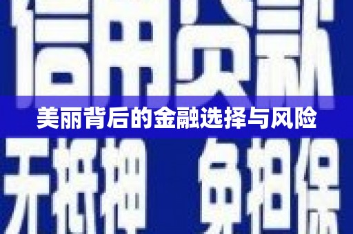 阳东美丽背后的金融选择与风险