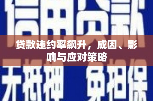 阳东贷款违约率飙升，成因、影响与应对策略
